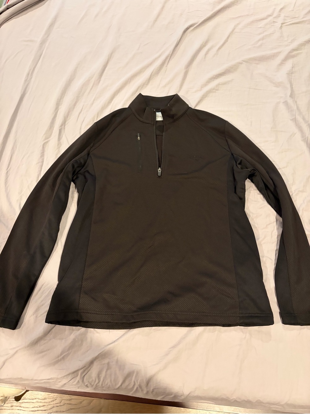 Callaway Unisex Golfjng Black Quarter-Zip Pullover